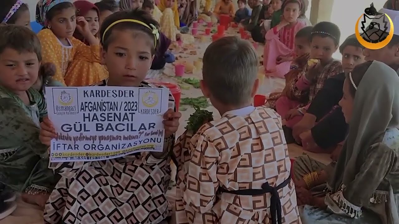 İFTAR, SAVAŞIN YETİM BIRAKTIĞI ÇOCUKLARLA GÜZEL