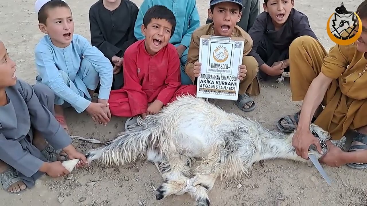 KURBANLARINIZ AFGANİSTAN'IN SEVİNCİ