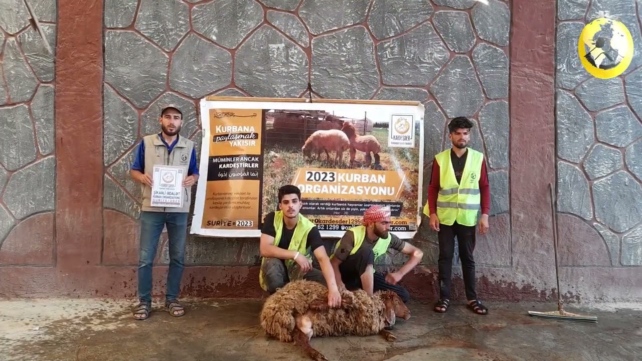 KURBAN BAĞIŞLARINIZ SURİYE İÇİN