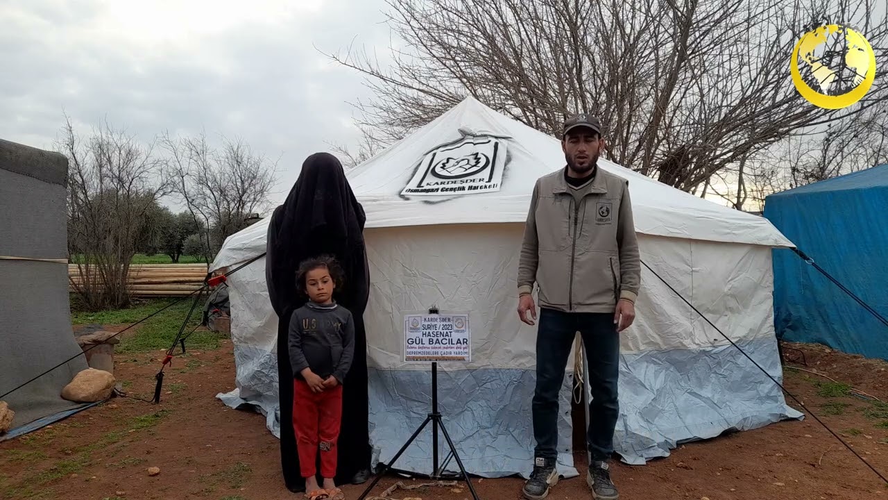 DEPREMDE EVLERİ HASAR GÖRMÜŞ MAZLUMLARA ÇADIR BAĞIŞIN İLE DESTEK OL