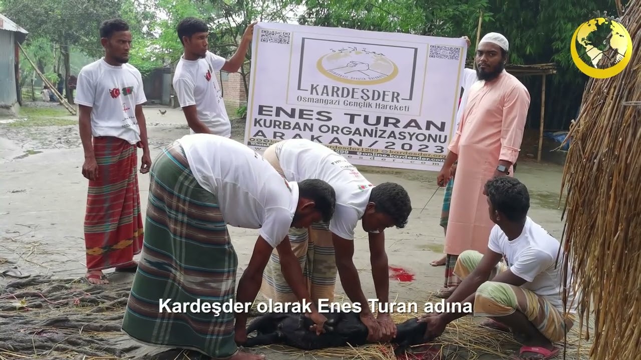 ARAKANLI KAMPLARINDA İYİLİK KURBANINLA YAYILSIN