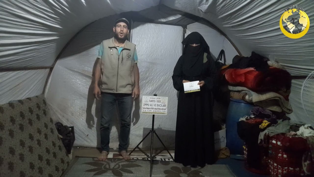 ÇADIR KENTLERDE KALAN AİLELERİMİZ YARDIMLARINIZI BEKLİYOR