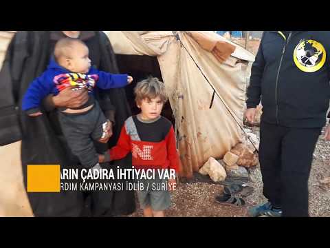 ONLARIN ÇADIRA İHTİYACI VAR