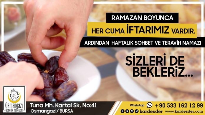 RAMAZAN BOYUNCA HER CUMA İFTAR 01