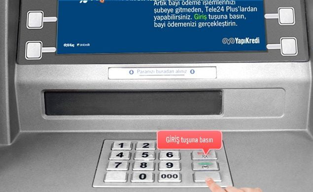 yapi kredi bankasi ykb atm atmden kartsiz para yatirma yukleme 001 destek yardim durmaplay com