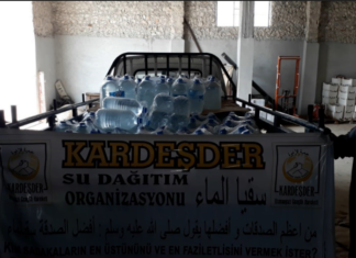 Havalar sıcakladı Türkmen Dağındaki kardeşlerimize su yardımı 01