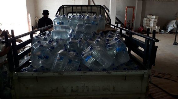 Havalar sıcakladı Türkmen Dağındaki kardeşlerimize su yardımı 01