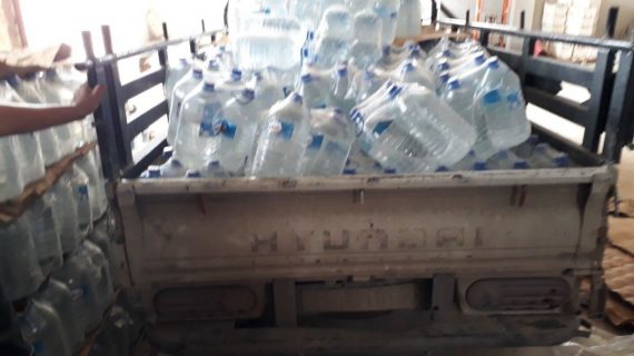 Havalar sıcakladı Türkmen Dağındaki kardeşlerimize su yardımı 03