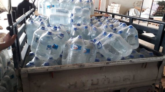 Havalar sıcakladı Türkmen Dağındaki kardeşlerimize su yardımı 05