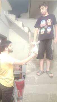 Hayır kurbanı et dağıtımı 03