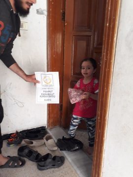 Yetimlere Akika kurbanı bağışı 01