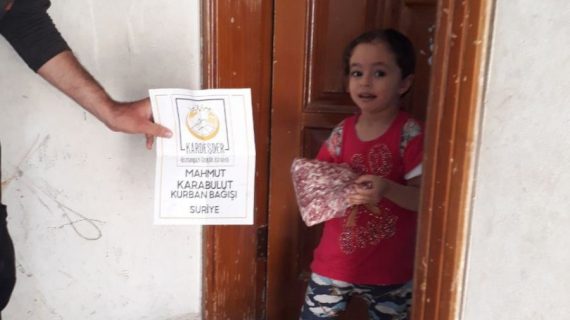 Yetimlere Akika kurbanı bağışı 01
