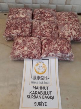 Yetimlere Akika kurbanı bağışı 02
