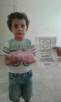 Yetimlere Akika kurbanı bağışı 05
