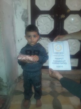 Yetimlere Akika kurbanı bağışı 07