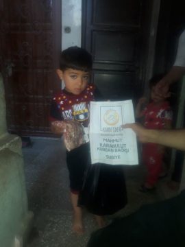 Yetimlere Akika kurbanı bağışı 11