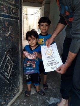 Yetimlere Akika kurbanı bağışı 17