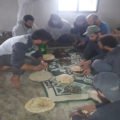 Türkmen Dağında hayır kurbanı ikramı 02