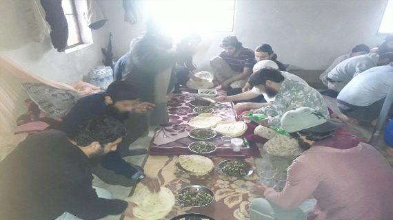 Türkmen Dağında hayır kurbanı ikramı 03