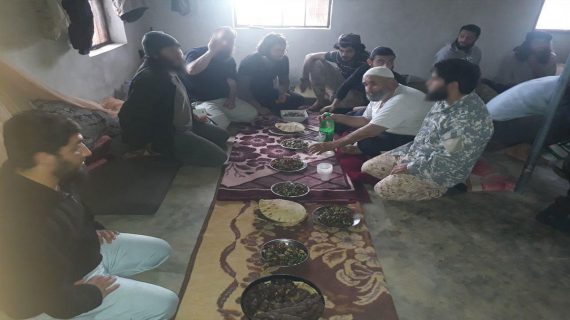 Türkmen Dağında hayır kurbanı ikramı 06