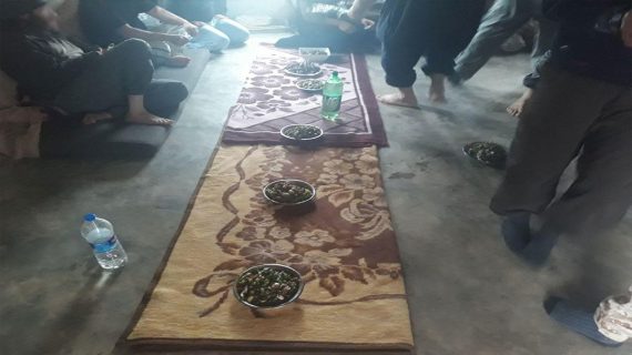 Türkmen Dağında hayır kurbanı ikramı 07