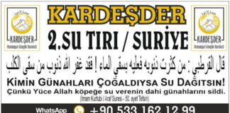 Ateşin düştüğü yere su gönderlerden Allah razı olsun 12