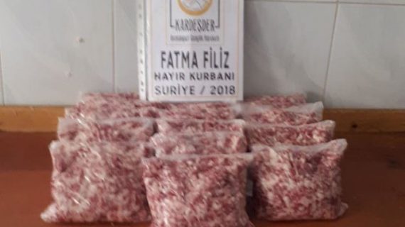 Kurban bağışlarınız mazlumların yüzleri gülsün 11