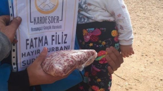 Kurban bağışlarınız mazlumların yüzleri gülsün 16