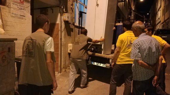 Türkmen ailemizin ev eşyaları tamamlandı 14