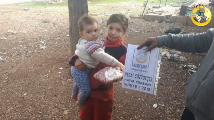 Suriyede hayır kurbanlarınız kardeşlik köprüsünü güçlendiriyor 01 Suriyede hayır kurbanlarınız kardeşlik köprüsünü güçlendiriyor 01