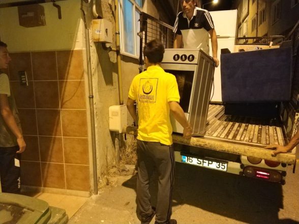Türkmen ailemizin ev eşyaları tamamlandı 05