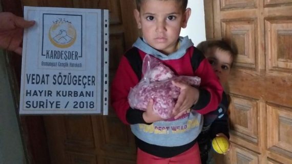 İdlibde hayır kurbanlarınızı yetimler ve ihtiyaç sahiplerine ulaştırıyoruz 09