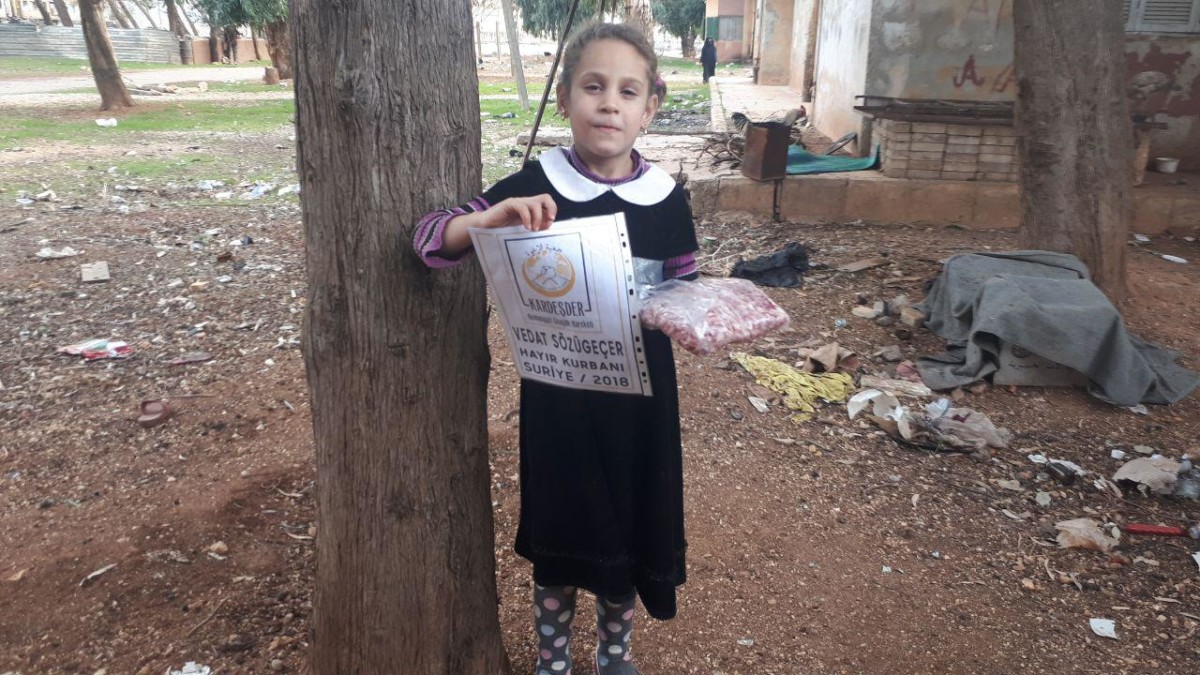 İdlibde hayır kurbanlarınızı yetimler ve ihtiyaç sahiplerine ulaştırıyoruz 12