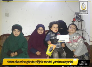 İdlibin yetimlerine maddi yardım 01