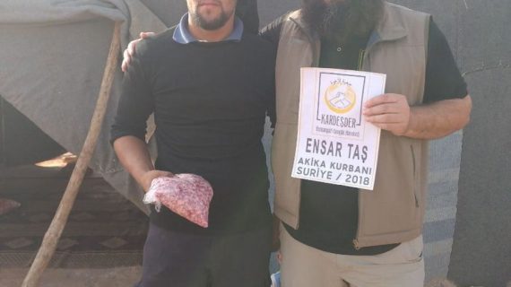 Kardeşder Allah için verdiklerinizi en zayıflara iletiyor 24