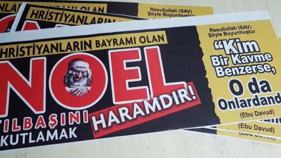 Yılbaşı Noel Kutlamak Haramdır 01