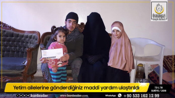 İdlibin yetimlerine maddi yardımlarınızı ulaştırıyoruz 01