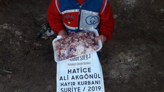 Akika adak ve şükür kurbanlarınızın etlerin mazlumların sofralarına taşıyoruz 03
