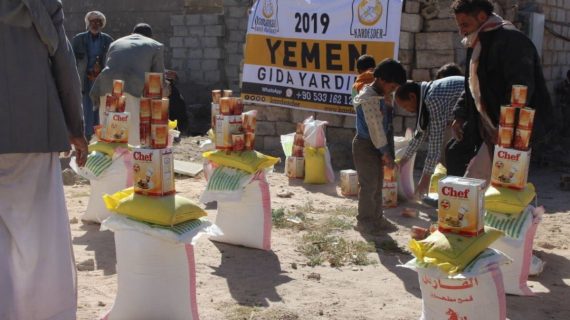 Yemene gıda yardımlarımız sürüyor 12
