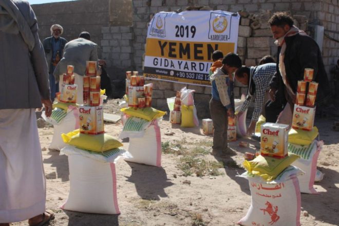 Yemene gıda yardımlarımız sürüyor 12