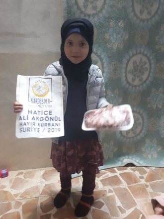 Akika adak ve şükür kurbanlarınızın etlerin mazlumların sofralarına taşıyoruz 06