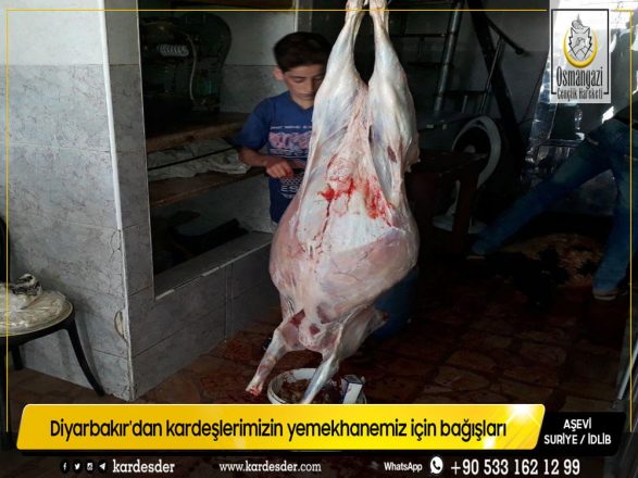 Diyarbakırdan kardeşlerimizin yemekhanemiz için bağışları 01