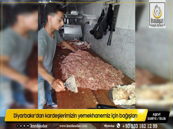 Diyarbakırdan kardeşlerimizin yemekhanemiz için bağışları 08