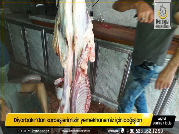 Diyarbakırdan kardeşlerimizin yemekhanemiz için bağışları 10