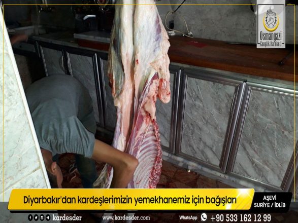 Diyarbakırdan kardeşlerimizin yemekhanemiz için bağışları 11