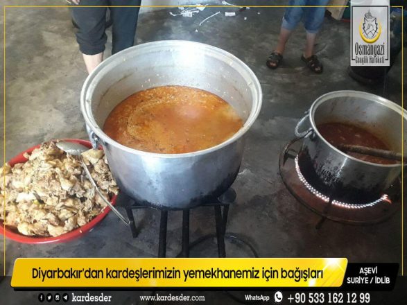 Diyarbakırdan kardeşlerimizin yemekhanemiz için bağışları 06