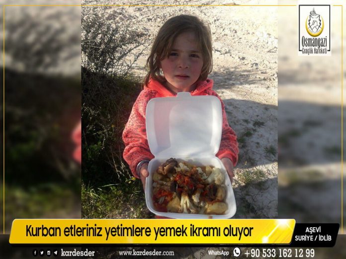 Kurban etleriniz yetimlere yemek ikramı oluyor 05 Kurban etleriniz yetimlere yemek ikramı oluyor 05