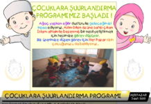 ÇOCUKLARA ŞUURLANDIRMA PROGRAMIMIZ BAŞLADI 01