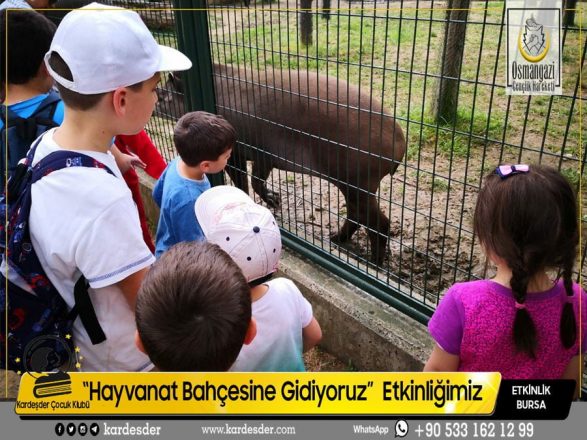 HAYVANAT BAHÇESİNE ETKİNLİĞİMİZDEN 13