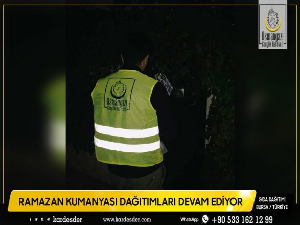 RAMAZAN KUMANYASI DAĞITIMLARIMIZ DEVAM EDİYOR 05